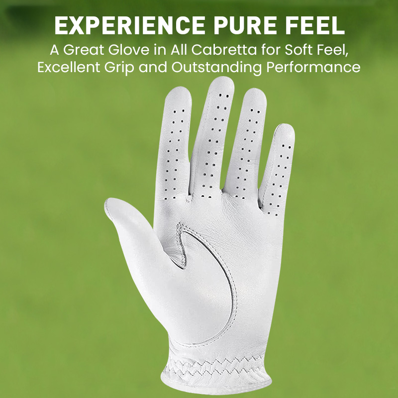 Cabretta Leather Golf Gloves f - مراجعة Golf Ball Premium وسعره