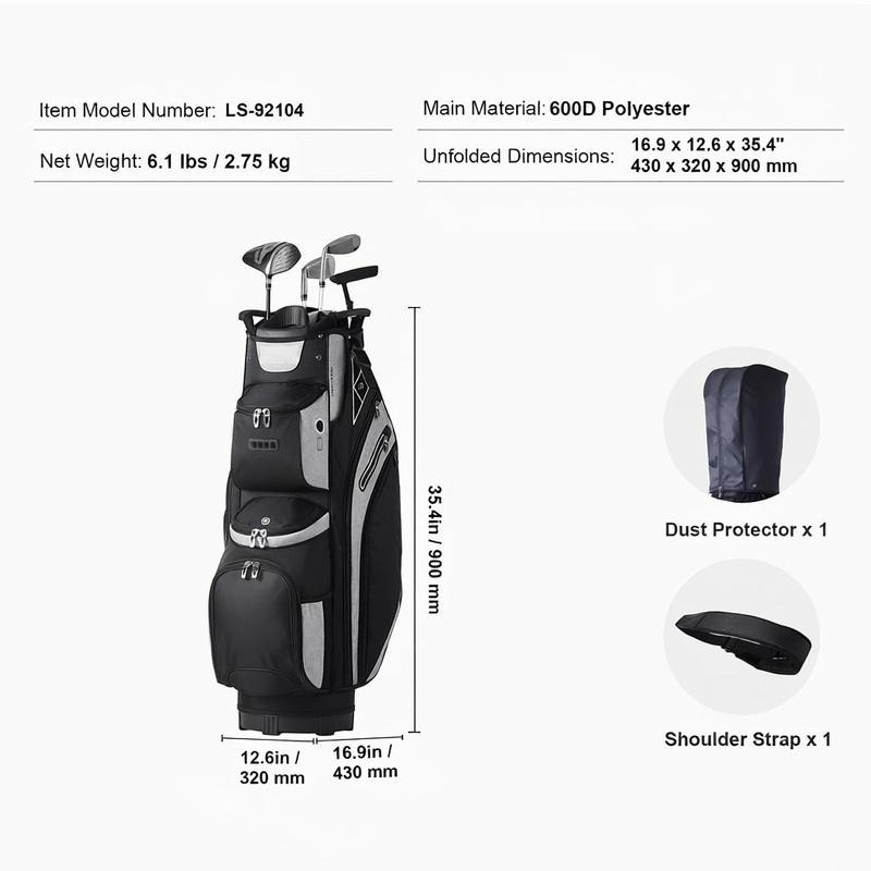 Golf Club Carry Bag 36 Inch Fo - مراجعة Golf Equipment Women وسعره
