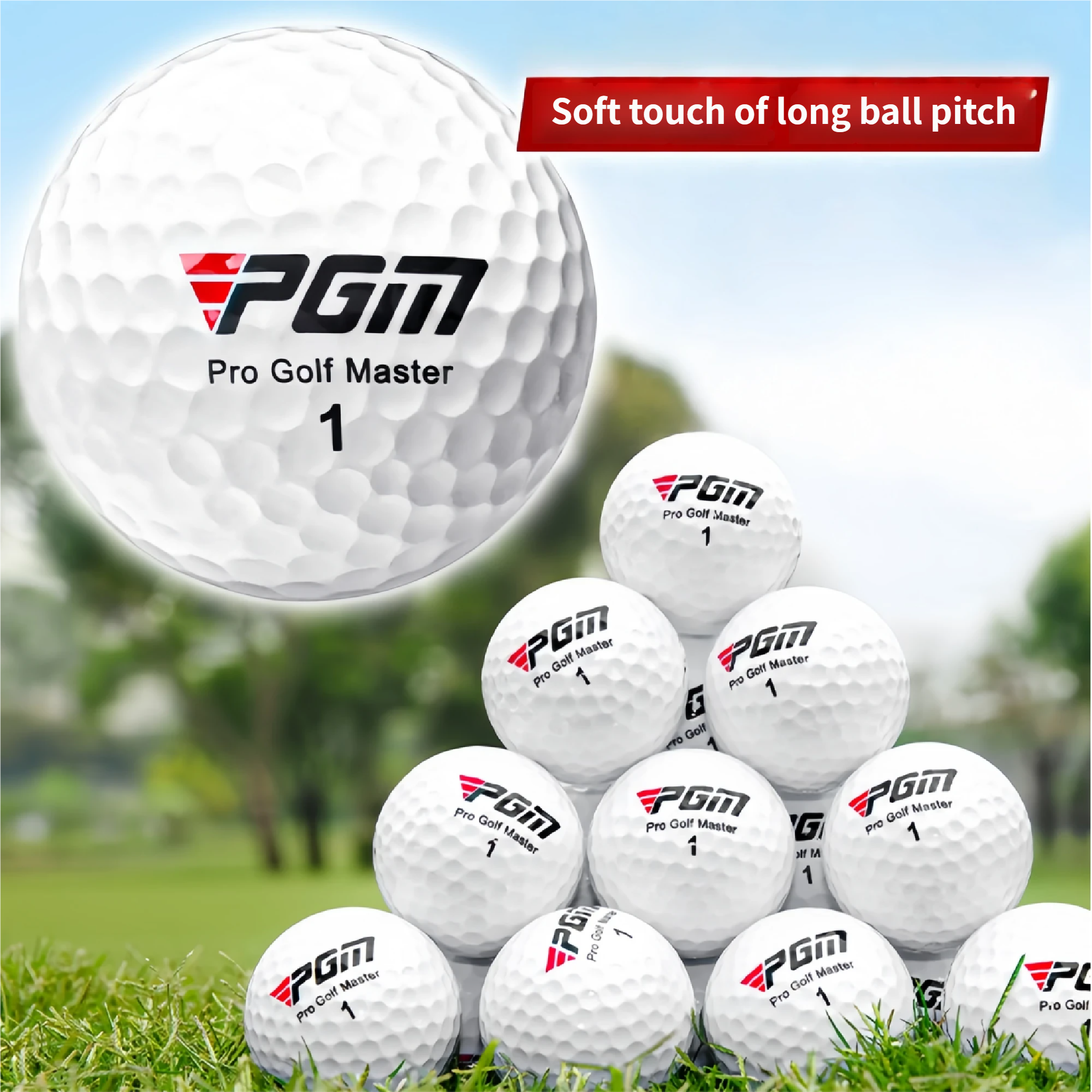 PGM Official 3-Layer Premium G - مراجعة Golf Ball Premium وسعره