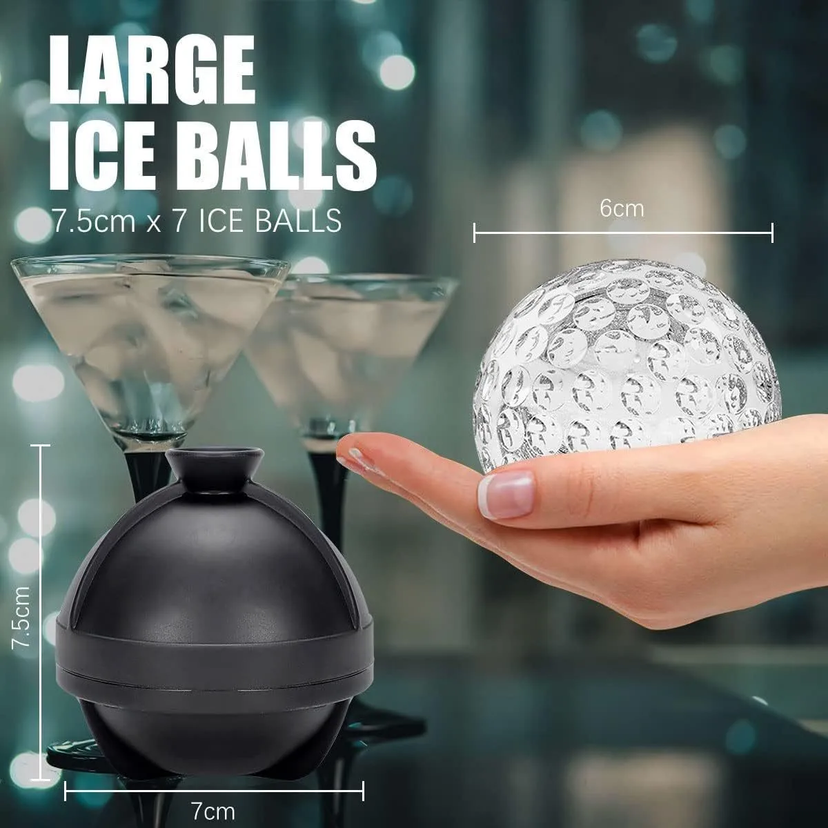 Food Grade Silicone Ice Ball M - مراجعة Golf Ball Premium وسعره