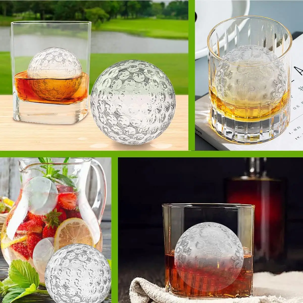 Food Grade Silicone Ice Ball M - مراجعة Golf Ball Premium وسعره