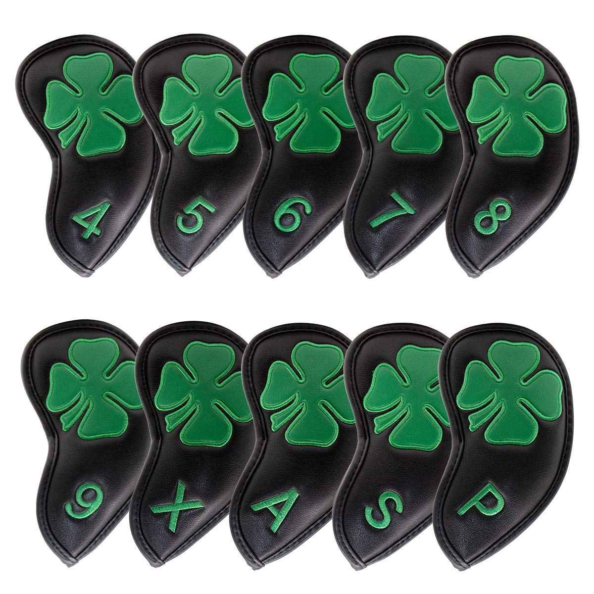 Golf Iron Head Covers Black Lu - مراجعة Golf Club Iron Set وسعره