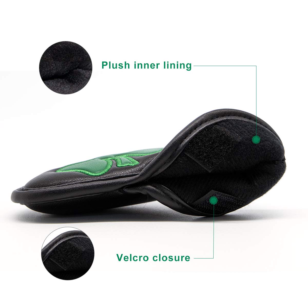 Golf Iron Head Covers Black Lu - مراجعة Golf Club Iron Set وسعره
