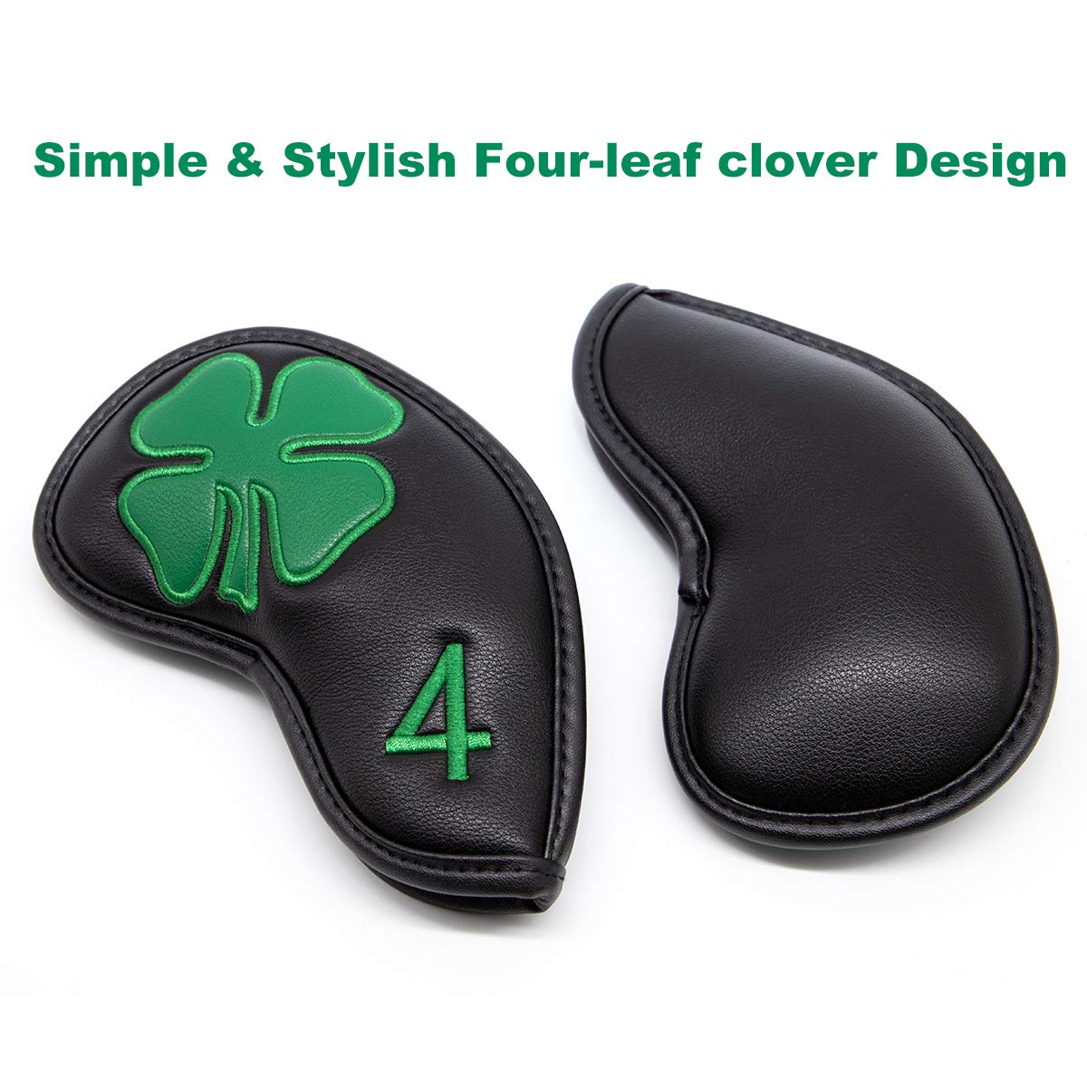 Golf Iron Head Covers Black Lu - مراجعة Golf Club Iron Set وسعره