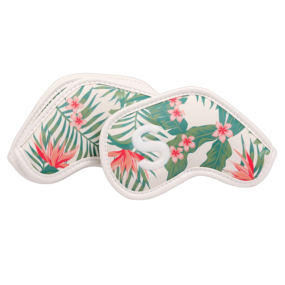 9pcs a Set PU Leather Hawaiian - مراجعة Golf Club Iron Set وسعره