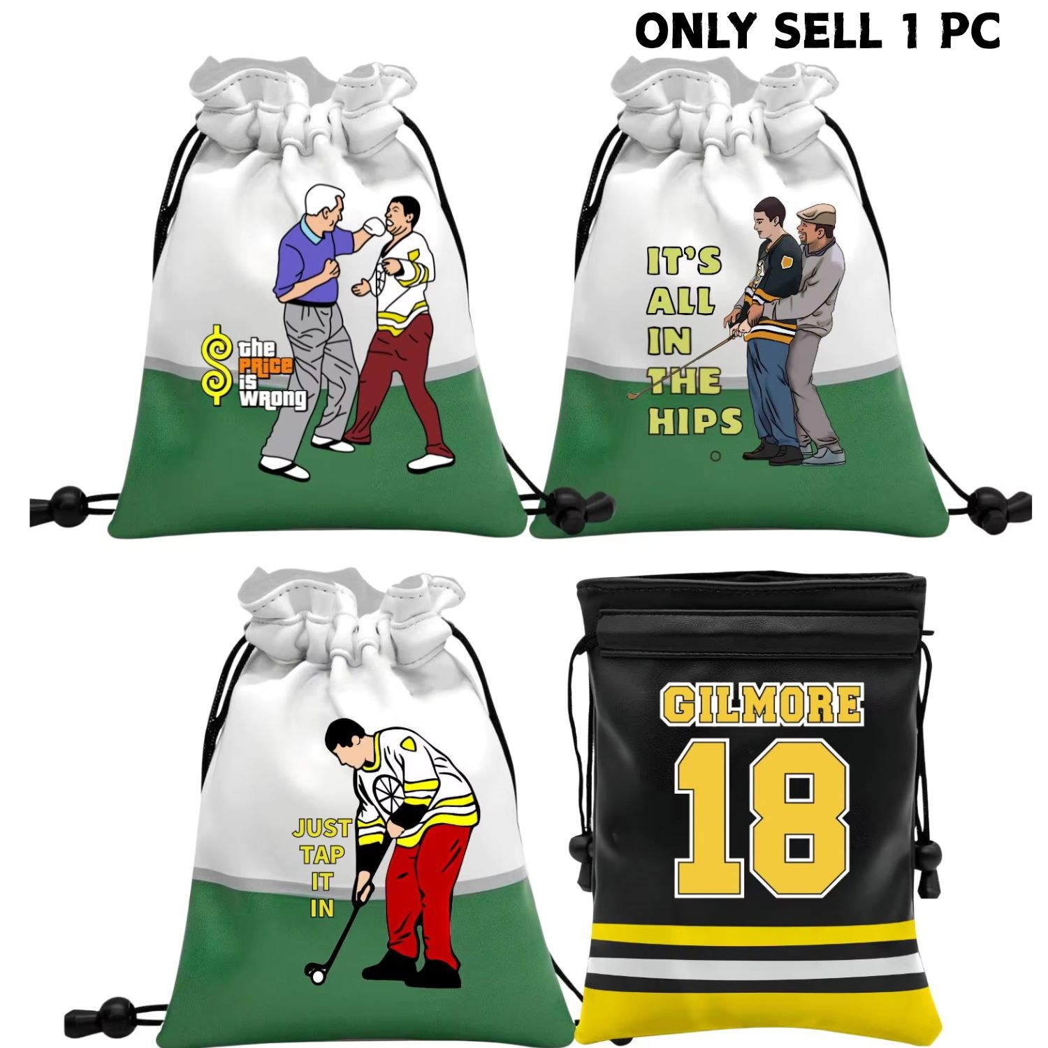 Happy Gilmore 18 Durable Golf  - مراجعة Golf Ball Premium وسعره