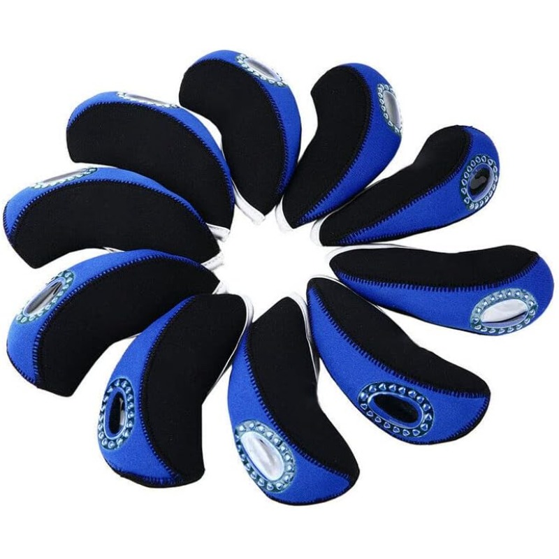 Golf Iron Covers Set for Club  - مراجعة Golf Club Iron Set وسعره