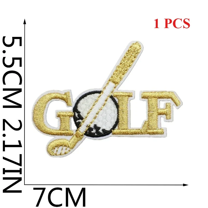 Sports Ball Embroidery Cloth S - مراجعة Golf Ball Premium وسعره