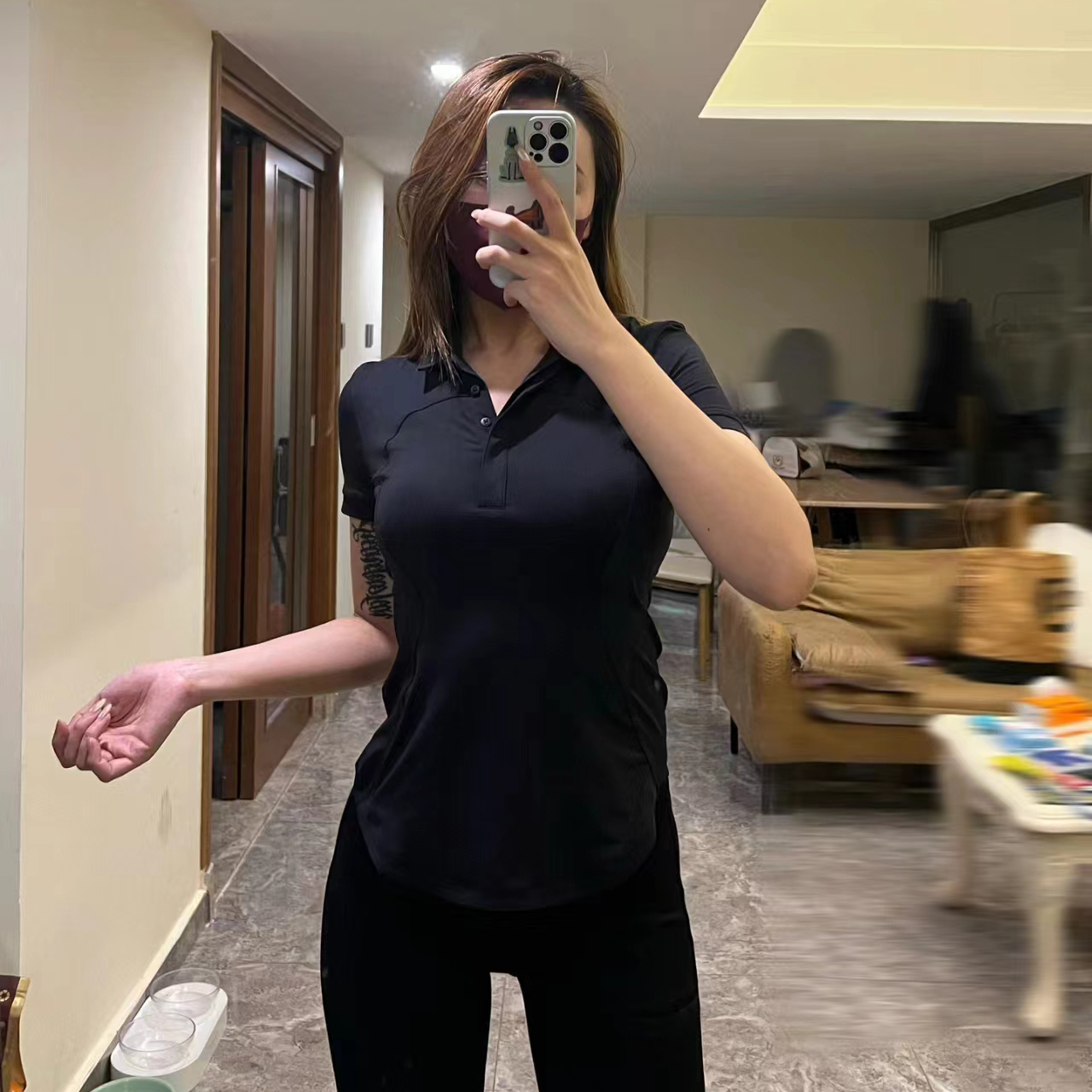 LULU FLORA Women's POLO shirt  - مراجعة Golf Equipment Women وسعره