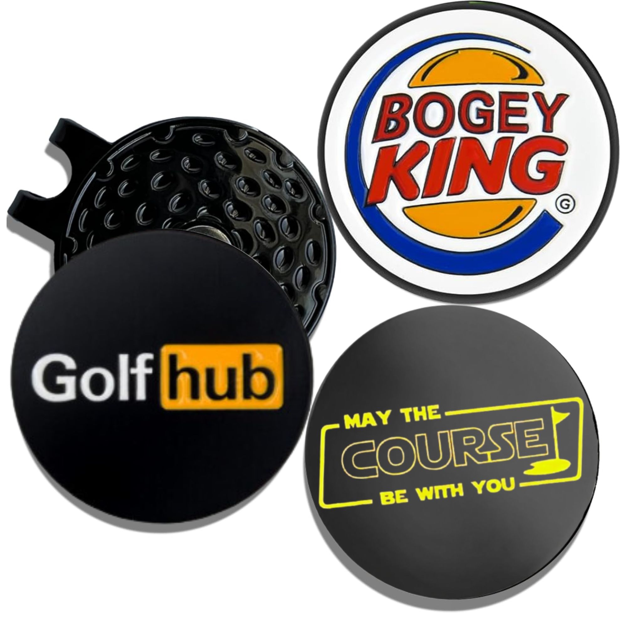 3 Pcs Funny Golf Ball Markers  - مراجعة Golf Ball Premium وسعره