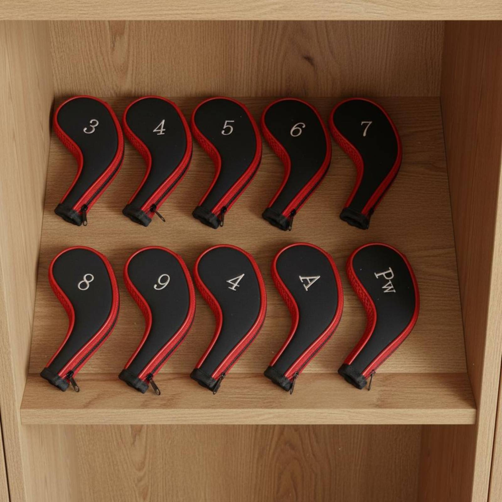 10 Pieces Iron Head Cover Shie - مراجعة Golf Club Iron Set وسعره