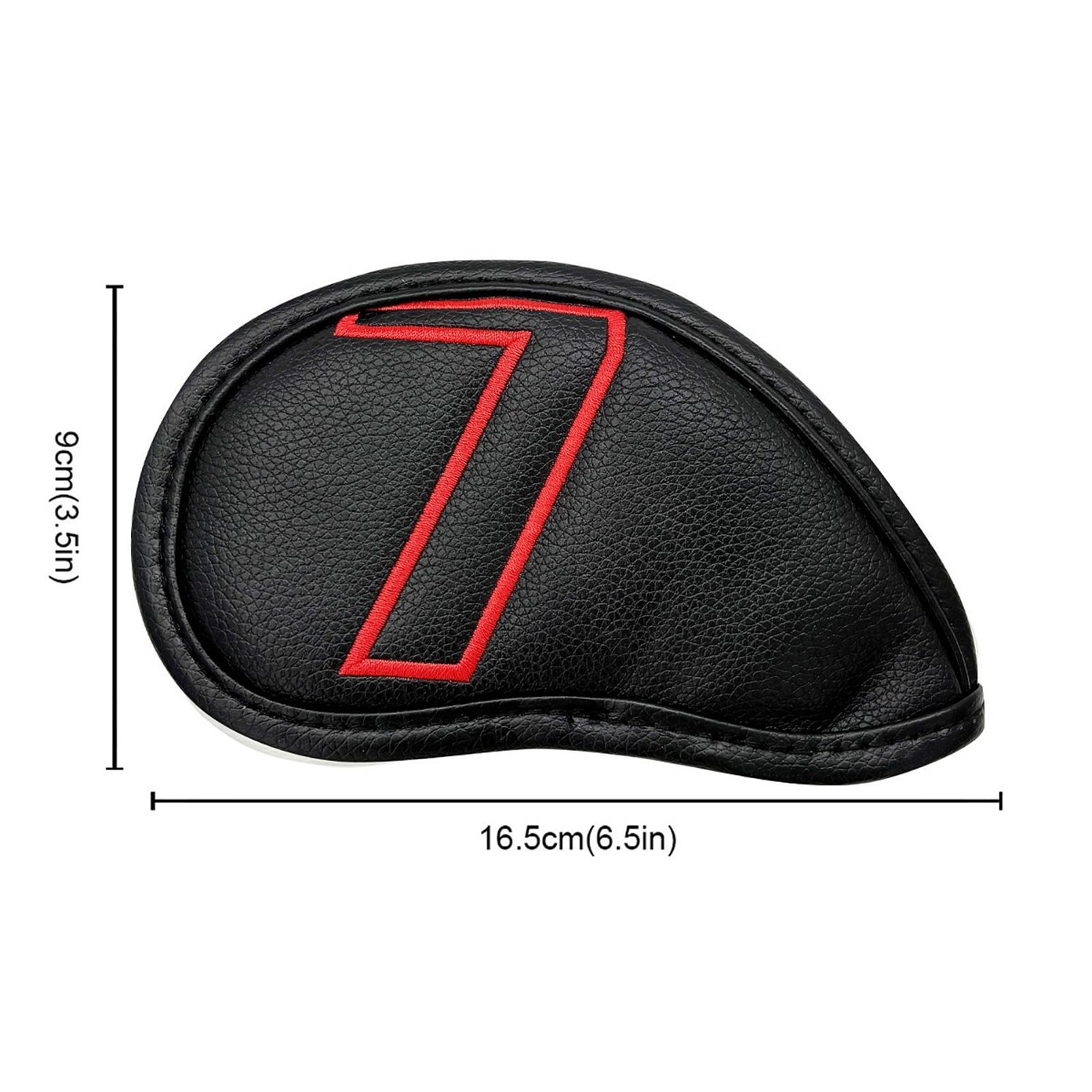 Golf Iron Head Covers Premium  - مراجعة Golf Club Iron Set وسعره