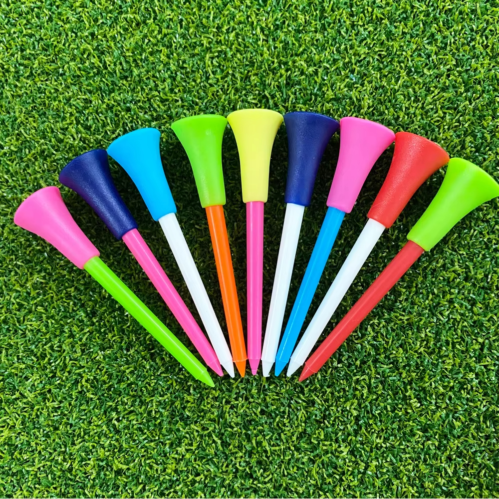 10Pcs Plastic Golf Tees Multi  - مراجعة Golf Ball Premium وسعره