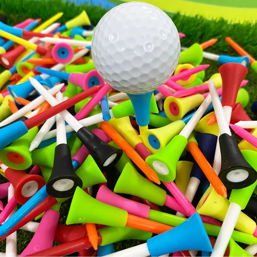 10Pcs Plastic Golf Tees Multi  - مراجعة Golf Ball Premium وسعره